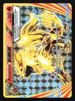 Arcanine BREAK XY180 XY Black Star Promo Pokemon Card - Image 1