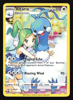 Altaria TG11 SWSH12: Silver Tempest Trainer Gallery Ultra Rare Pokemon Card - Image 1