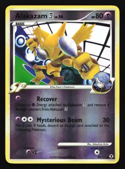 Alakazam E4 38/111 Rising Rivals Reverse Holo Pokemon Card - Image 1
