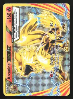 Arcanine BREAK XY180 XY Black Star Promo Pokemon Card - Image 1