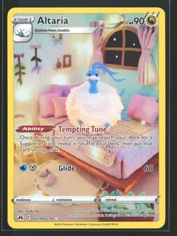 Altaria GG19 Crown Zenith Galarian Gallery Ultra Rare Pokemon Card - Image 1