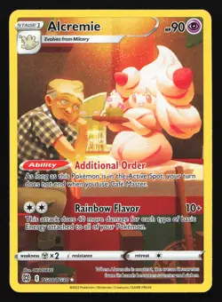 Alcremie TG08 SWSH09: Brilliant Stars Trainer Gallery Ultra Rare Pokemon Card - Image 1