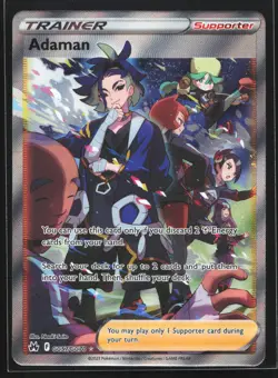 Adaman GG57/GG70 Crown Zenith: Galarian Gallery Ultra Rare Pokemon Card - Image 1
