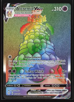 Alcremie VMAX 073/072 Shining Fates Secret Rare Pokemon Card - Image 1