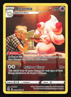 Alcremie TG08 SWSH09: Brilliant Stars Trainer Gallery Ultra Rare Pokemon Card - Image 1