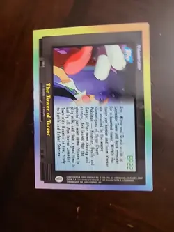 DMG! Pokemon Topps EP22 The Tower of Terror TV Animation NON Foil Blue Logo - Image 2