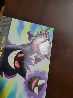 DMG! Pokemon Topps EP22 The Tower of Terror TV Animation NON Foil Blue Logo - Image 3