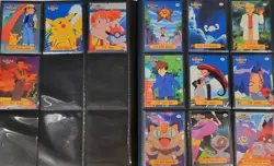 LP! BLUE Label COMPLETE Puzzle Set TV1-TV13 Topps Pokemon Series 1 - Image 2