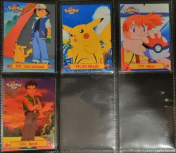 LP! BLUE Label COMPLETE Puzzle Set TV1-TV13 Topps Pokemon Series 1 - Image 3