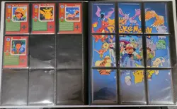 LP! BLUE Label COMPLETE Puzzle Set TV1-TV13 Topps Pokemon Series 1 - Image 5