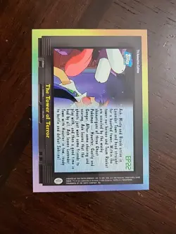 NM! Pokemon Topps EP22 The Tower of Terror TV Animation NON Foil Blue Logo - Image 2