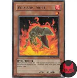 Yugioh Volcanic Shell FOTB-EN009 Rare LP - Image 1