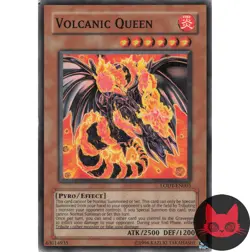 Yugioh Volcanic Queen LODT-EN005 Common LP - Image 1