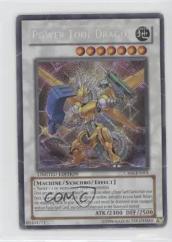 Power Tool Dragon YuGiOh Exclusive Tins Limited Edition Promo #CT06-EN001 2009 - Image 1