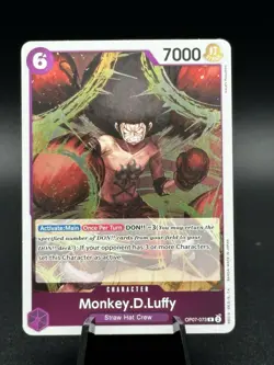 Monkey D. Luffy OP07-073 R 500 Years in the Future ONE PIECE Card Game English - Image 1