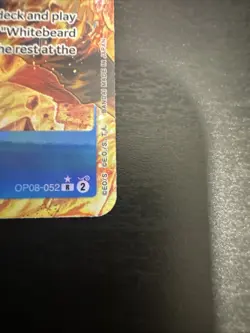 Portgas D Ace OP08-052 R Alternate Art Two Legends One Piece NM - Image 5