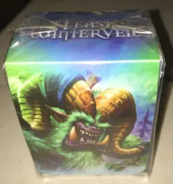 World Of Warcraft Feast Of Winter Veil Deckbox Set for Card WoW 10 count lot - Image 1
