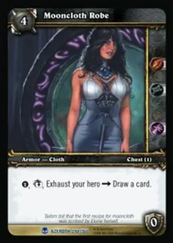 Mooncloth Robe - Heroes of Azeroth - World of Warcraft TCG - Image 1