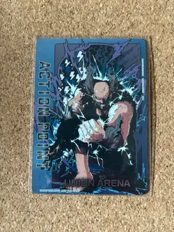 union arena TEKKEN card Foil Holo anime card not for sale - Image 1