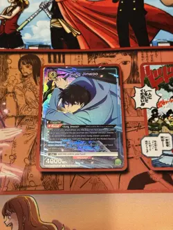 Union Arena Solo Leveling Sung Jinwoo UEPR/SLG-1-047 Foil NM - Image 1