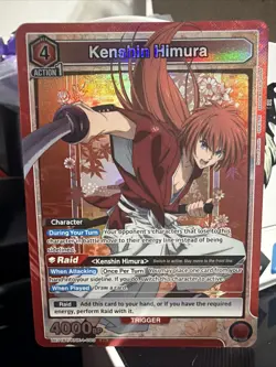 Union Arena: Rurouni Kenshin - Kenshin Himura (SR) Foil - UE11BT/RNK-1-090 - Image 1