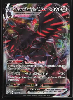 Corviknight VMAX 110/163 SWSH05: Battle Styles Ultra Rare Pokemon Card - Image 1