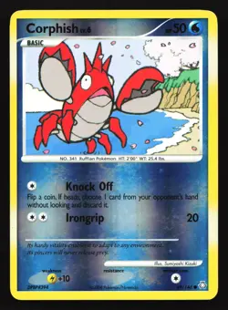 Corphish 89/146 Legends Awakened Reverse Holo Pokemon Card - Image 1