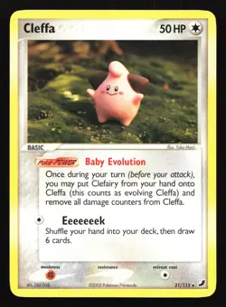 Cleffa 21/115 Unseen Forces Rare Pokemon Card - Image 1