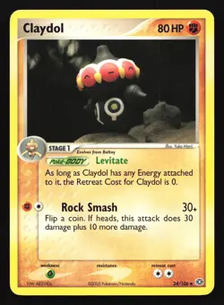 Claydol 24/106 Emerald Uncommon Pokemon Card - Image 1