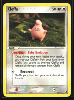 Cleffa 21/115 Unseen Forces Rare Pokemon Card - Image 1