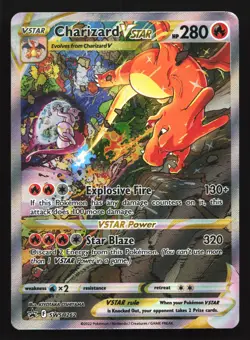 Charizard VSTAR SWSH262 Sword & Shield Black Star Promo Pokemon Card - Image 1