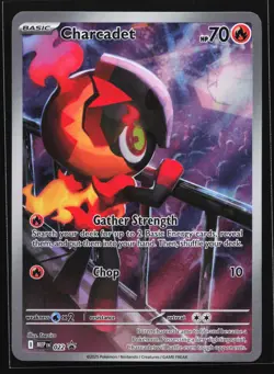 Charcadet 022 MEP: Mega Evolution Black Star Promo Pokemon Card - Image 1