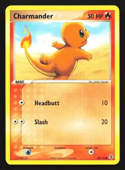 Charmander 58/112 FireRed & LeafGreen Common Pokemon Card - Image 1