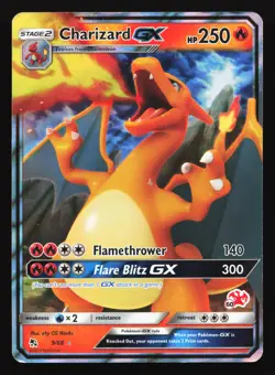 Charizard GX 9/68 Hidden Fates Battle Academy Promo Pokemon Card - Image 1