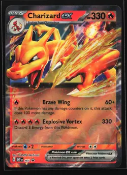 Charizard ex 161 SV: Scarlet & Violet Black Star Promo Pokemon Card - Image 1