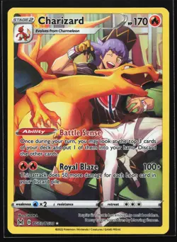 Charizard TG03/TG30 SWSH11: Lost Origin Trainer Gallery Ultra Rare Pokemon Card - Image 1