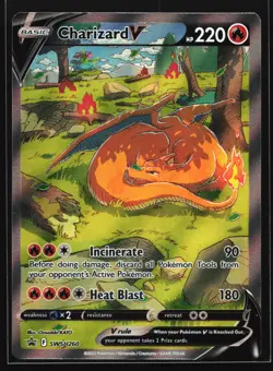Charizard V SWSH260 SWSH: Sword & Shield Black Star Promo Pokemon Card - Image 1