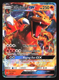 Charizard GX 20/147 SM - Burning Shadows Ultra Rare Pokemon Card - Image 1
