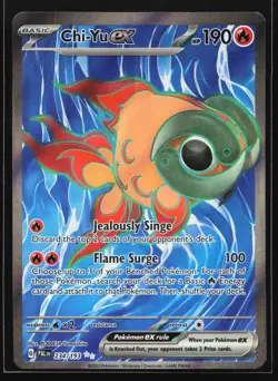 Chi-Yu ex 234/193 SV02: Paldea Evolved Ultra Rare Pokemon Card - Image 1