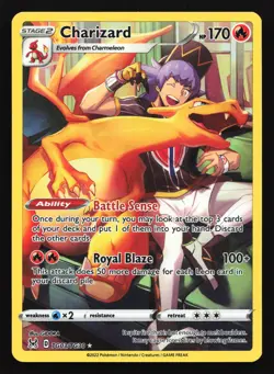 Charizard TG03 SWSH11: Lost Origin Trainer Gallery Ultra Rare Pokemon Card - Image 1