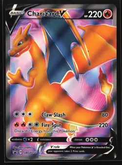 Charizard V SWSH050 SWSH: Sword & Shield Black Star Promo Pokemon Card - Image 1
