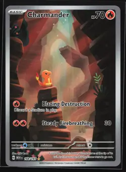 Charmander 168/165 SV: MEW EN-151 Illustration Rare Pokemon Card - Image 1