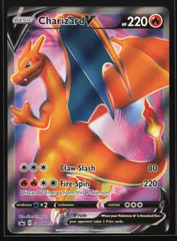 Charizard V SWSH050 SWSH: Sword & Shield Black Star Promo Pokemon Card - Image 1