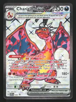Charizard ex 056 SV: Scarlet & Violet Black Star Promo Pokemon Card - Image 1
