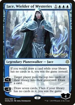 MTG English Jace, Wielder of Mysteries NM Foil Promos: Prerelease Cards - Image 1