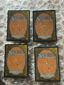 Set Of 4 (x4 4x) Scaled Wurm | Ice Age | MTG Magic the Gathering |NM Unplayed - Image 2