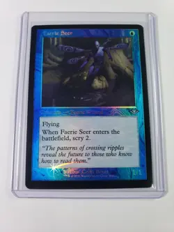 Magic The Gathering Faerie Seer (Retro Frame) Modern Horizons Foil 1/1 - Image 1