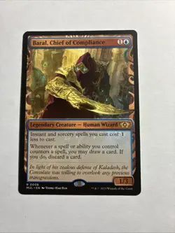 Baral, Chief of Compliance - March of the Machine MTG Plus Bonus Card!!! - Image 1