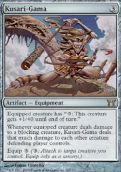 1x Kusari-Gama Moderate Play MTG Magic - Kid Icarus - - Image 1