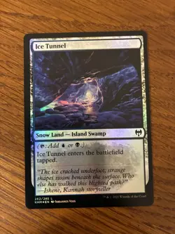 1 x Ice Tunnel - Foil - Kaldheim. M4 - Image 1